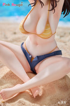 Original Character PVC 1/7 Danjo no Yujo ga Seiritsu Dekinai Type no Onna Tomodachi Special Set 15 cm