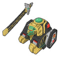 Mighty Morphin Power Rangers Thunderzord Action Figure Lion