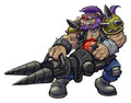 Teenage Mutant Ninja Turtles x G.I. Joe Crossover Classics Action Figure Rocksteady x Dreadnok Buzzer 12 cm