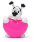 Asterix PVC Figure Dogmatix Pink Heart 4.5 cm