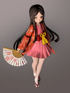Suwahime Plafia Plastic Model Kit Suwahime (Mini Figure Set) 14 cm