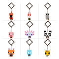 Minecraft Bag Clips Scented Series 4 Blind Box Assortment (24)