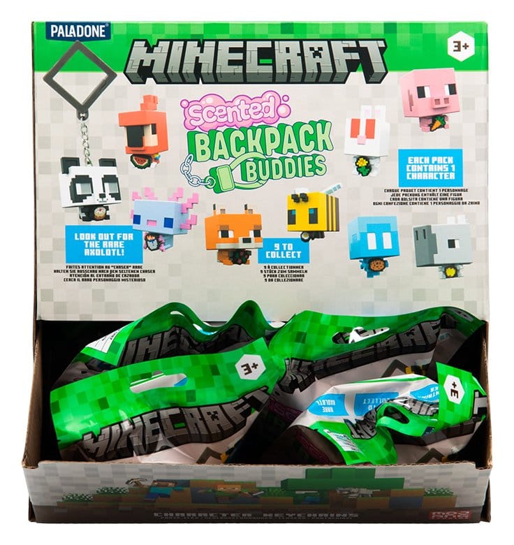 Minecraft Bag Clips Scented Series 4 Blind Box Assortment (24)
