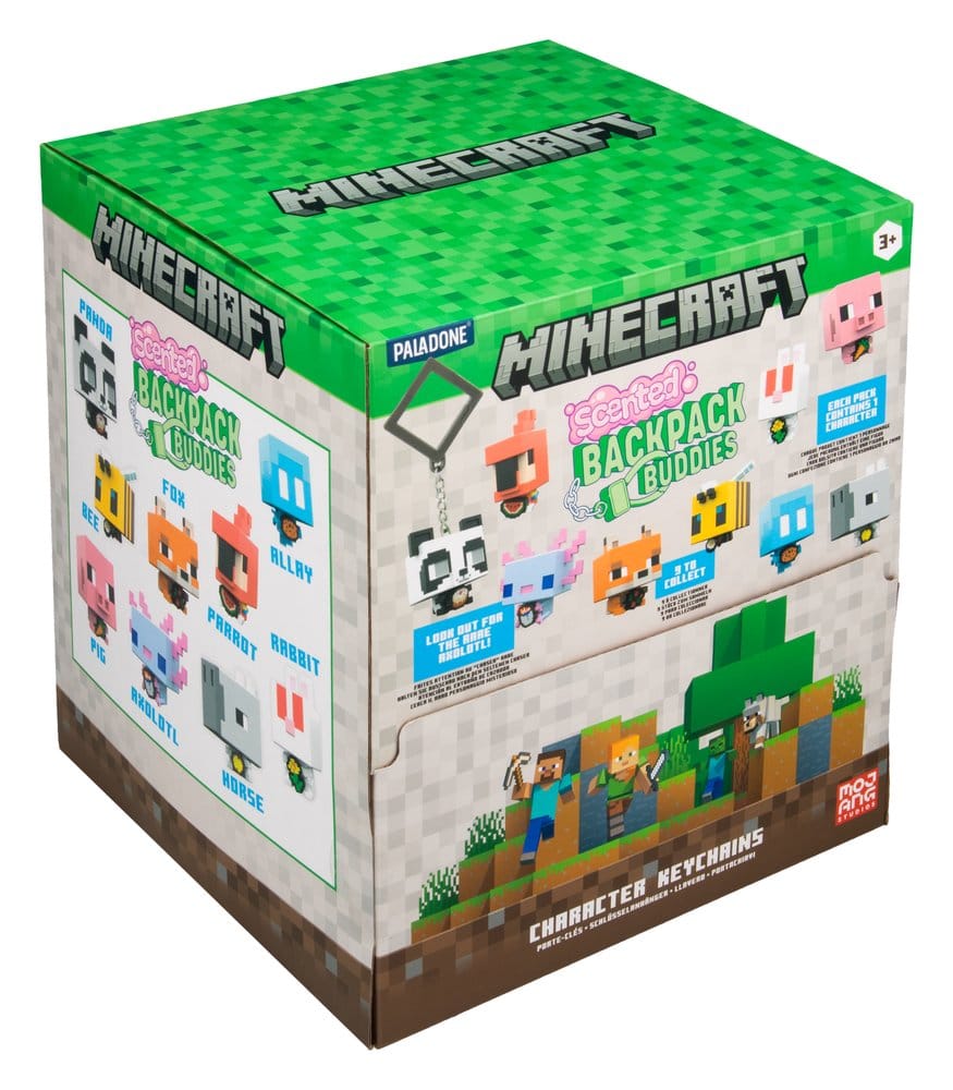 Minecraft Bag Clips Scented Series 4 Blind Box Assortment (24)