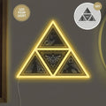 The Legend of Zelda Wall Lamp Triforce 22 x 25 cm