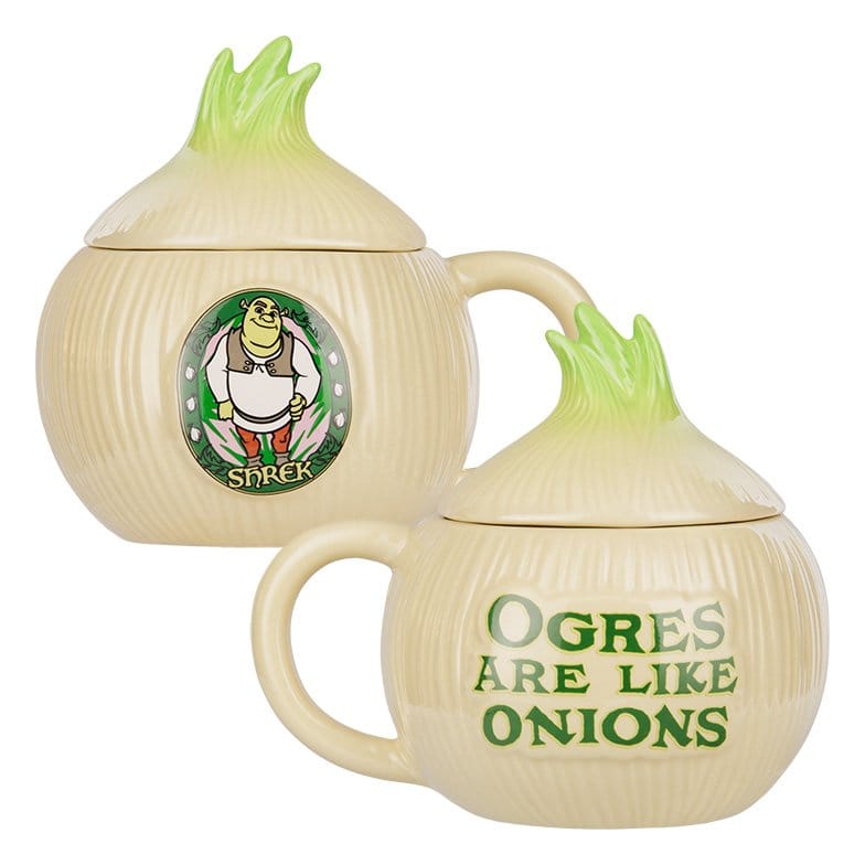 Shrek Mug Onion with Lid