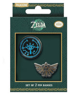 The Legend of Zelda Pin Badges 2-Pack