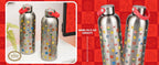 Super Mario Metal Water Bottle with Carry Loop