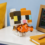 Minecraft GloBuddies Light Cat 15 cm