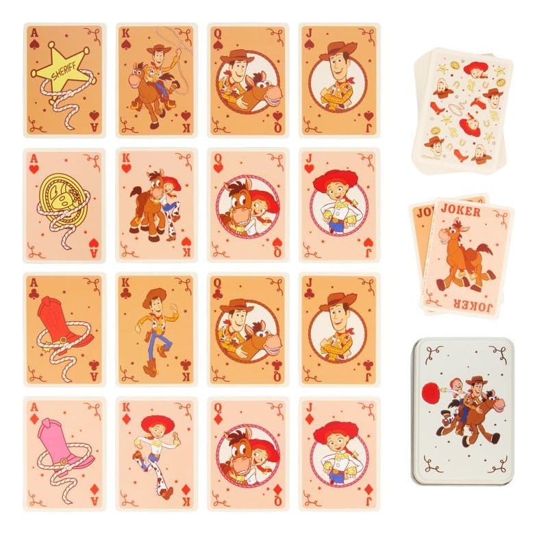 Toy Story Playing Cards Cowboy in a Tin