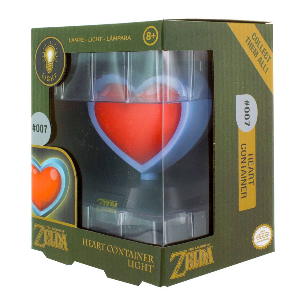 Legend of Zelda 3D Light Heart Container 10 cm