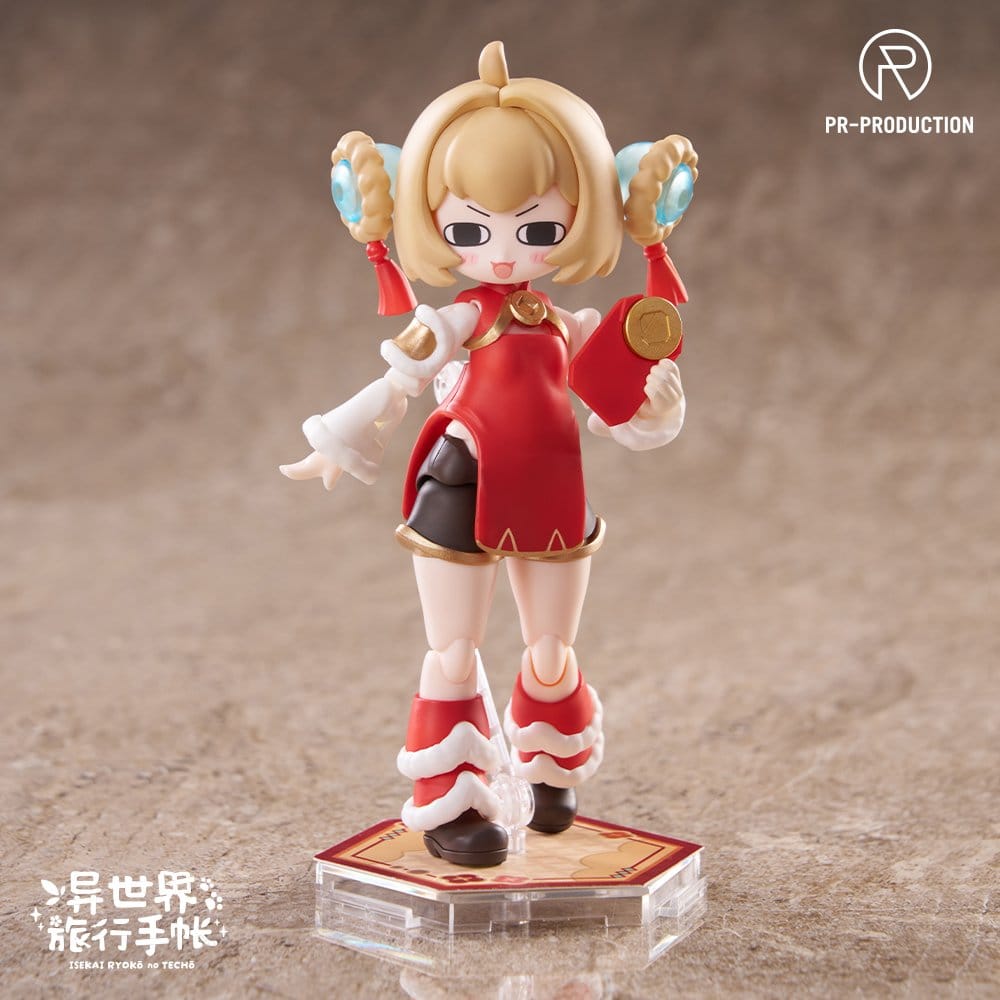 Isekai Ryoko no Techo Plastic Model Kit SP01 New Warrior Lennie Brown New Year Ver. 14 cm