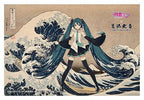 Hatsune Miku x Katsushika Hokusai iXima Postcard The Great Wave off Kanagawa (10)