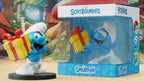 The Smurfs Statue Jokey Smurf with Gift 10 cm