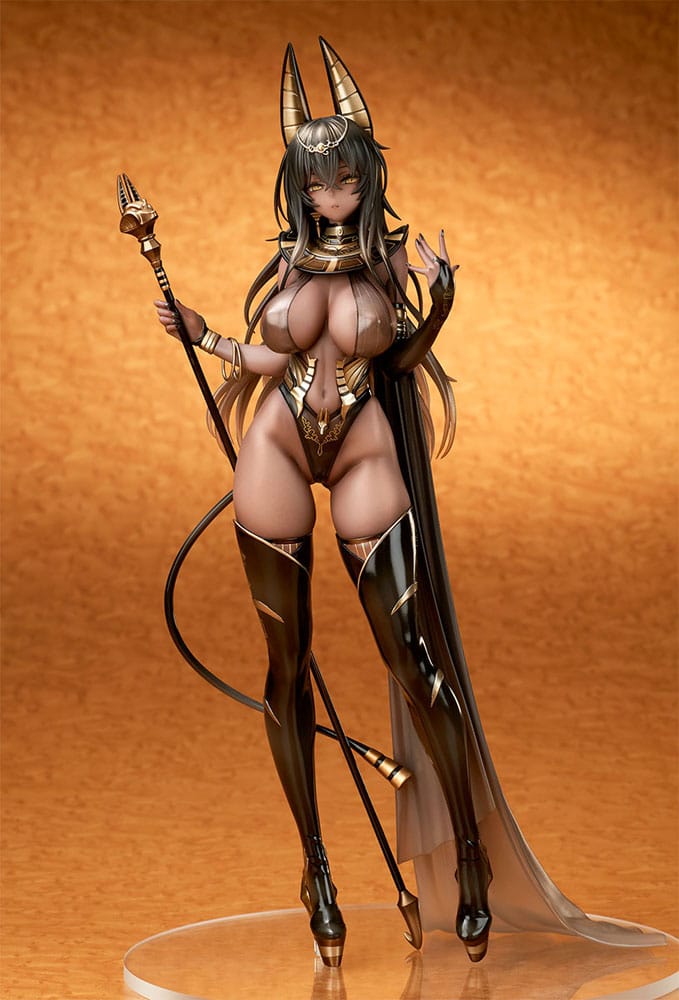 Dish Original Character PVC Statue 1/7 Priestess Shibuna 28 cm