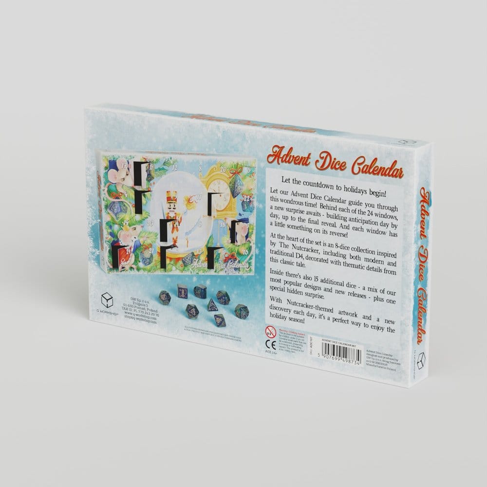 Advent Dice Calendar Nutcracker