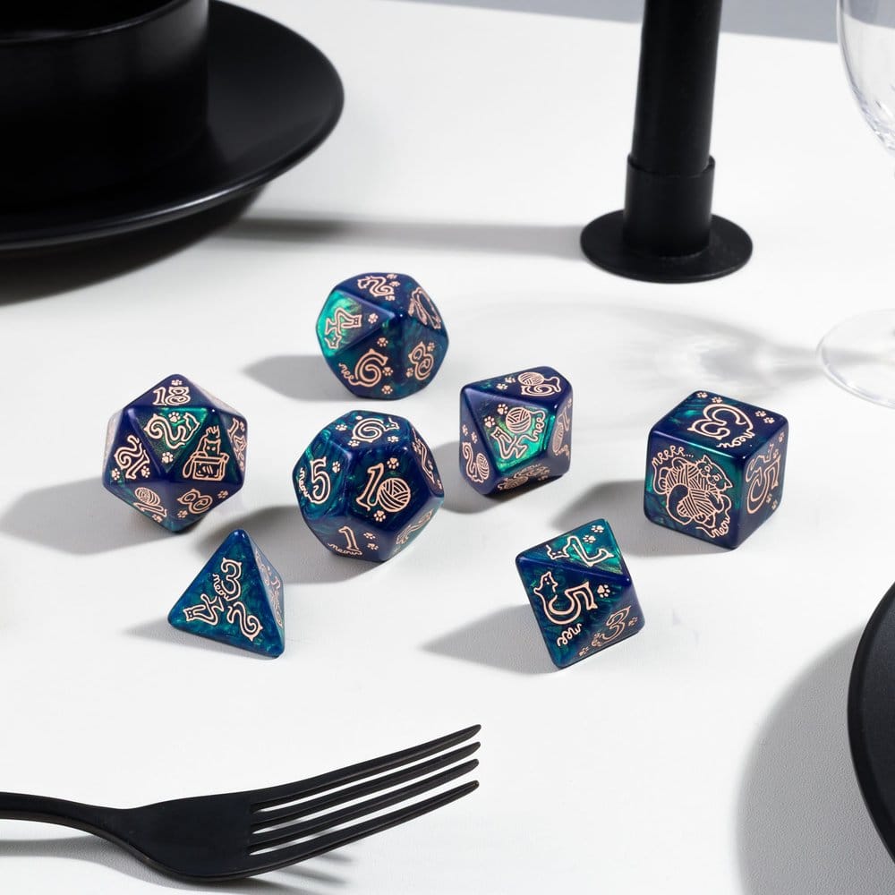 Jumbo Cats Jumbo Dice Set Merlin