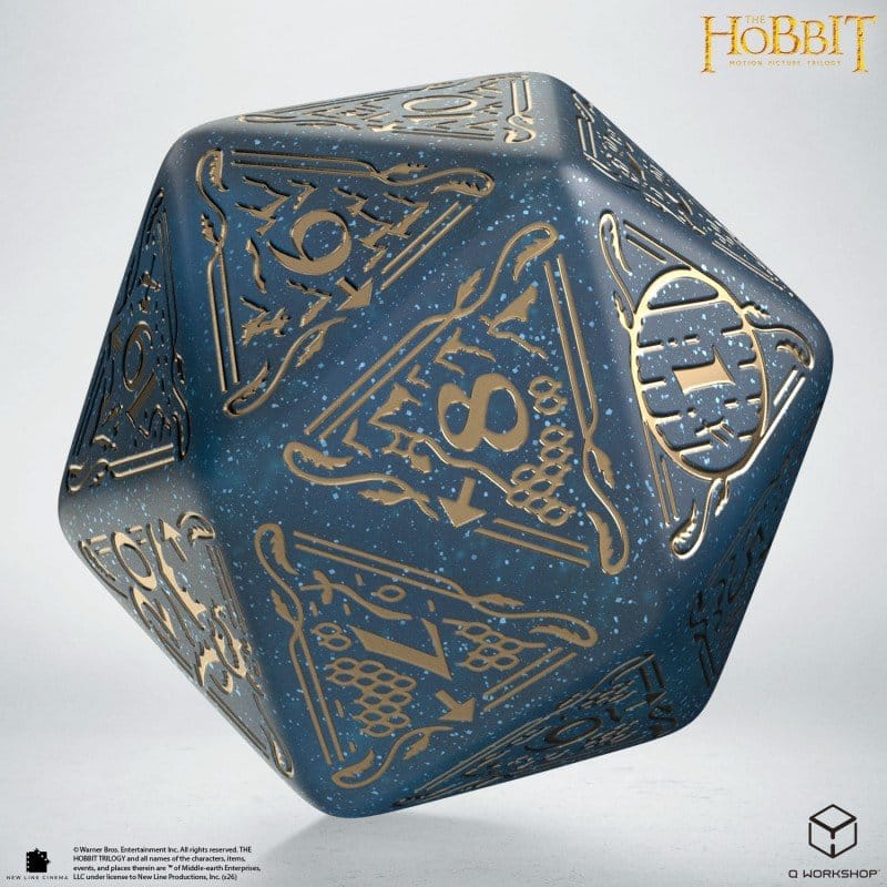The Hobbit Spindown Jumbo Die Aether TCG D20