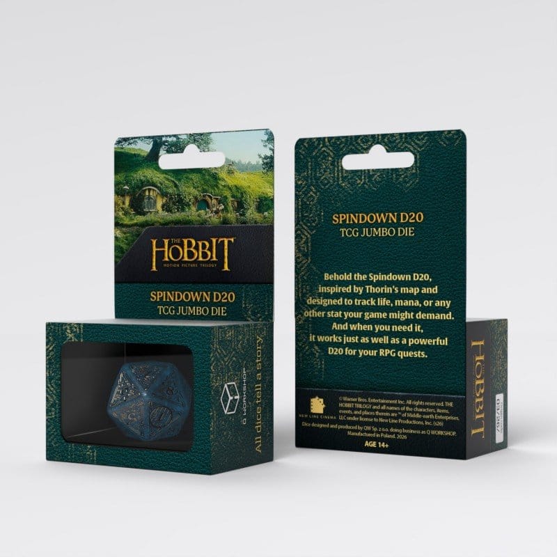 The Hobbit Spindown Jumbo Die Aether TCG D20