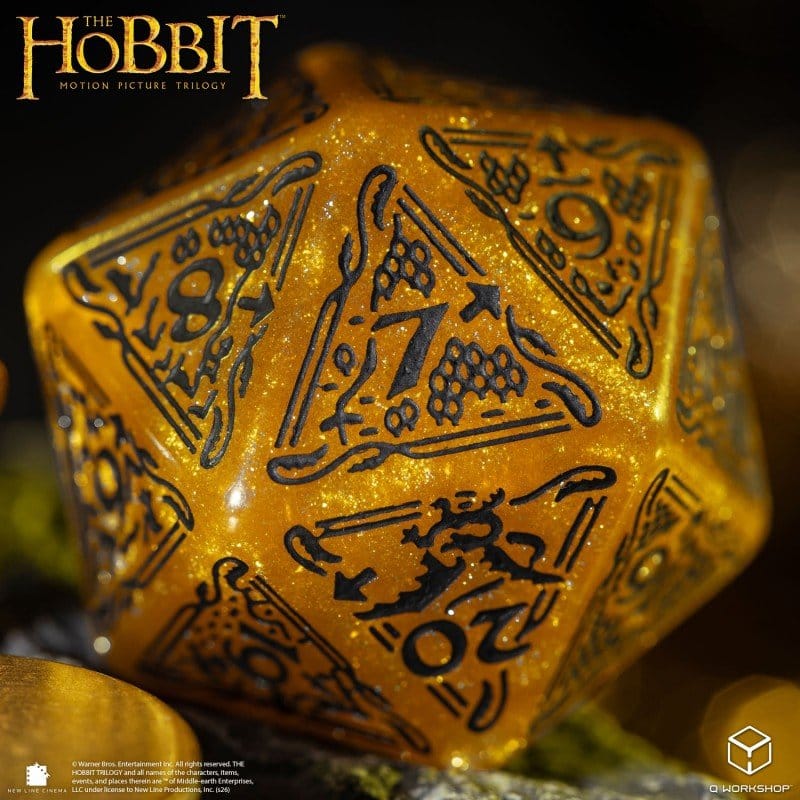 The Hobbit Spindown Jumbo Die Solaris TCG D20