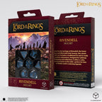 The Lord of the Rings Dice Set of 7 Rivendell (Water)