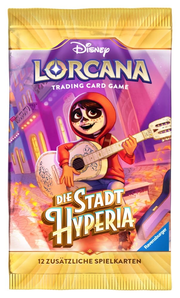 Disney Lorcana TCG Die Stadt Hyperia Booster Display (24) *German Version*