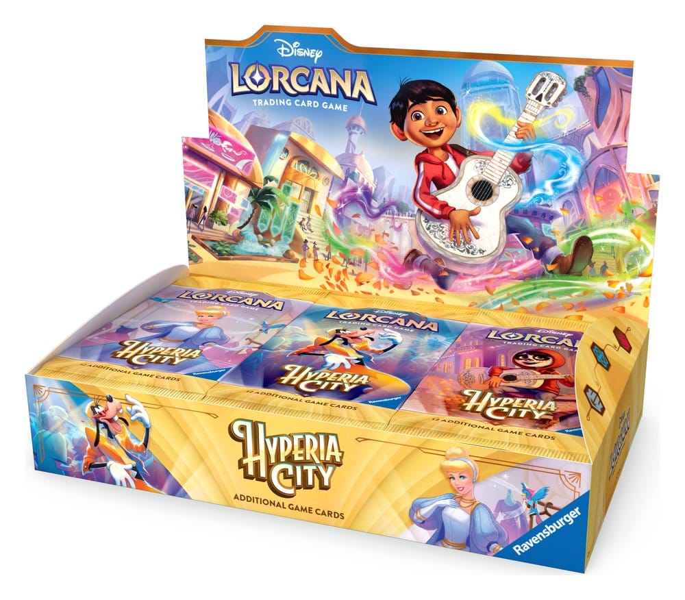 Disney Lorcana TCG Hyperia City Booster Display (24) *English Version*