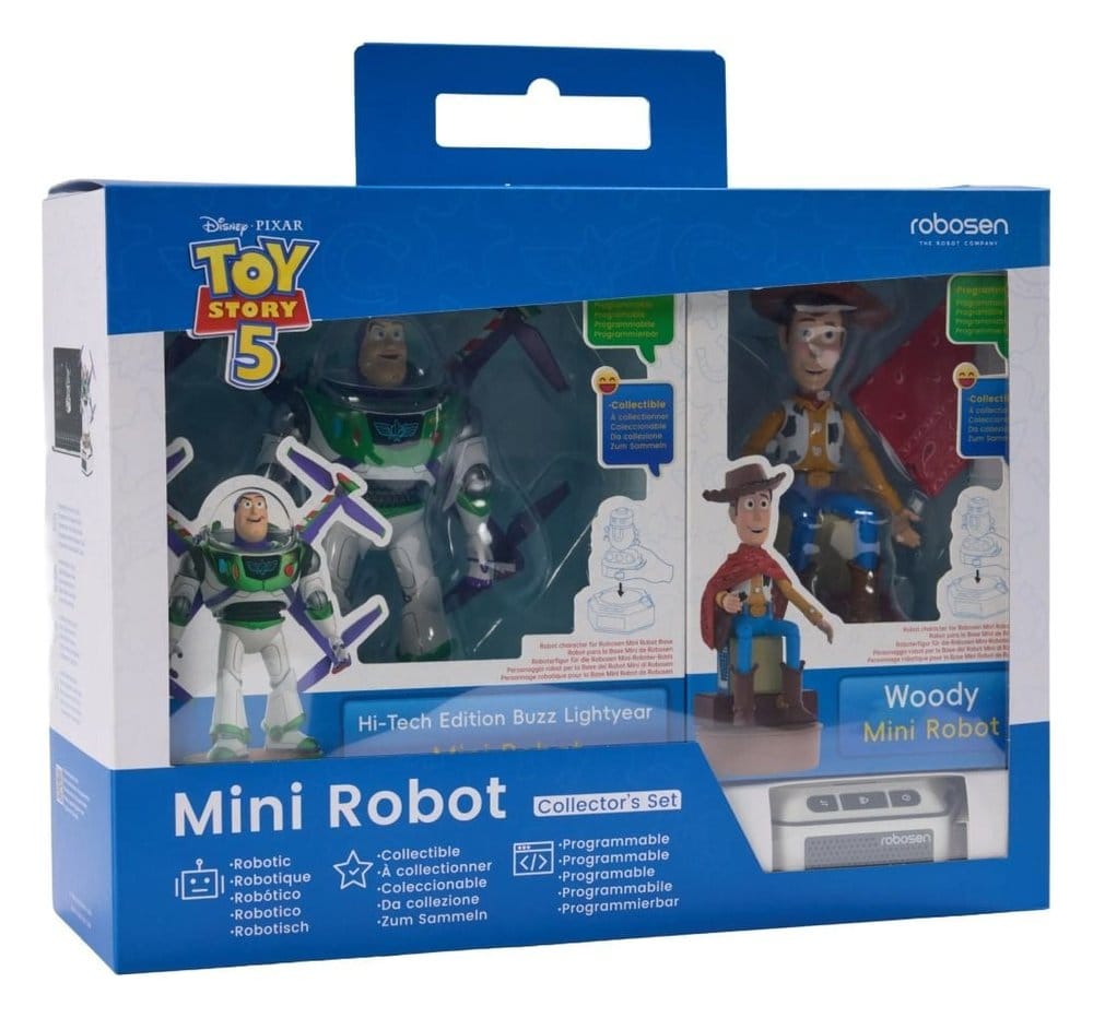 Disney Interactive Robot Toy Story 5 Set - Buzz Lightyear & Woody (Hi-Tech Edition) *English Version*