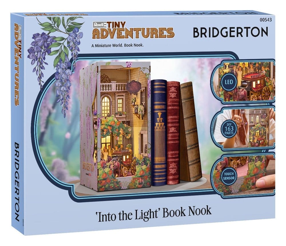 Bridgerton Tiny Adventures Book Nook Mini Diorama Into the Light 18 cm