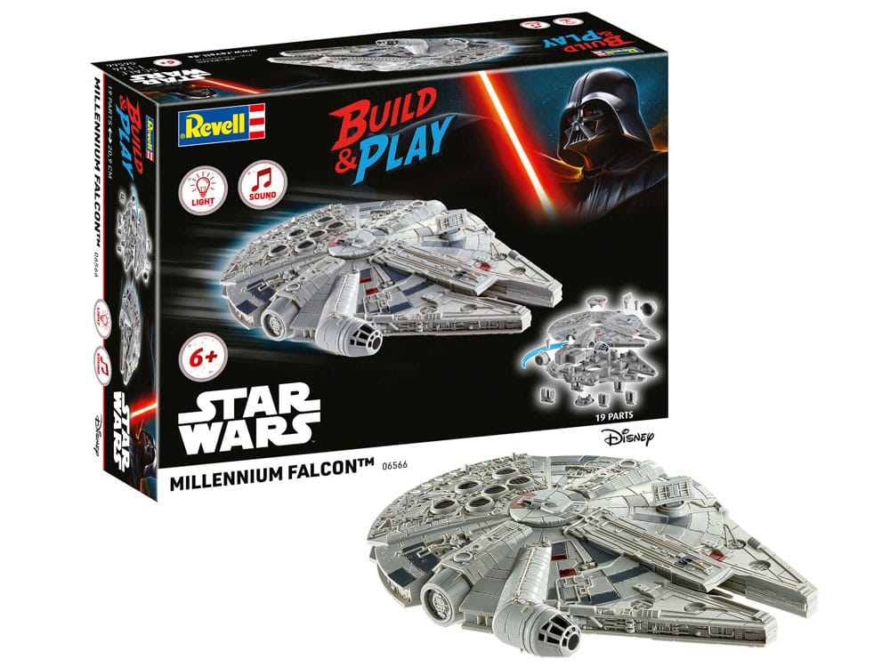 Star Wars Model Kit 1/164 Millennium Falcon 21 cm