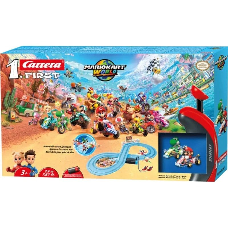 Nintendo Mario Kart Carrera First Race Track Set Mario Kart World Mario vs. Yoshi