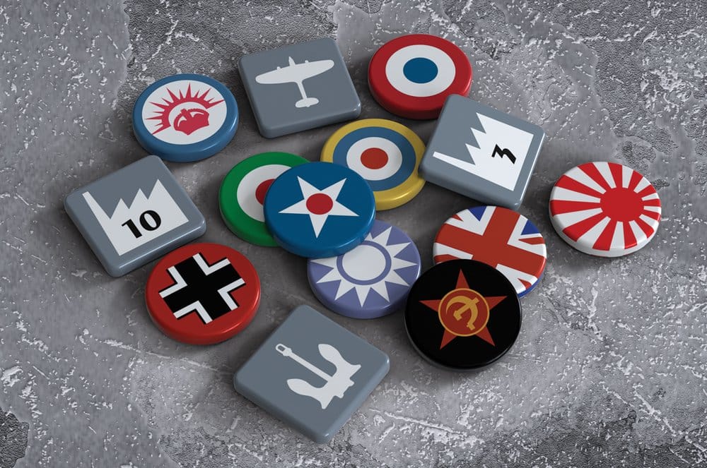 Axis & Allies Deluxe Token Pack *English Version*