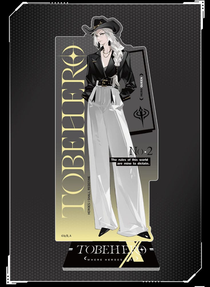 To Be Hero X Acrylic Stand Hero Show Series Queen 17 cm