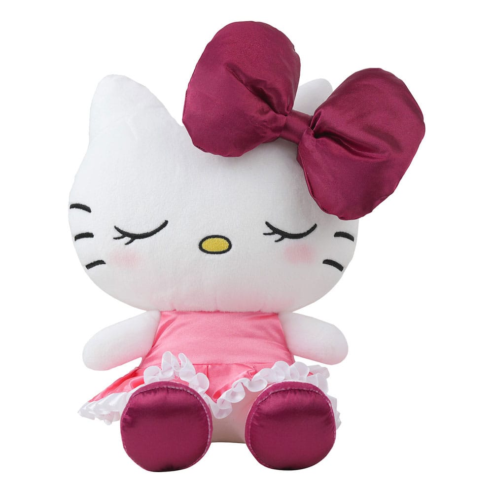 Sanrio  Plush Figure Hello Kitty Red Velvet Dress L 22 cm
