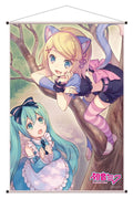 Hatsune Miku Wallscroll 08 Wonderland 2 60 x 90 cm