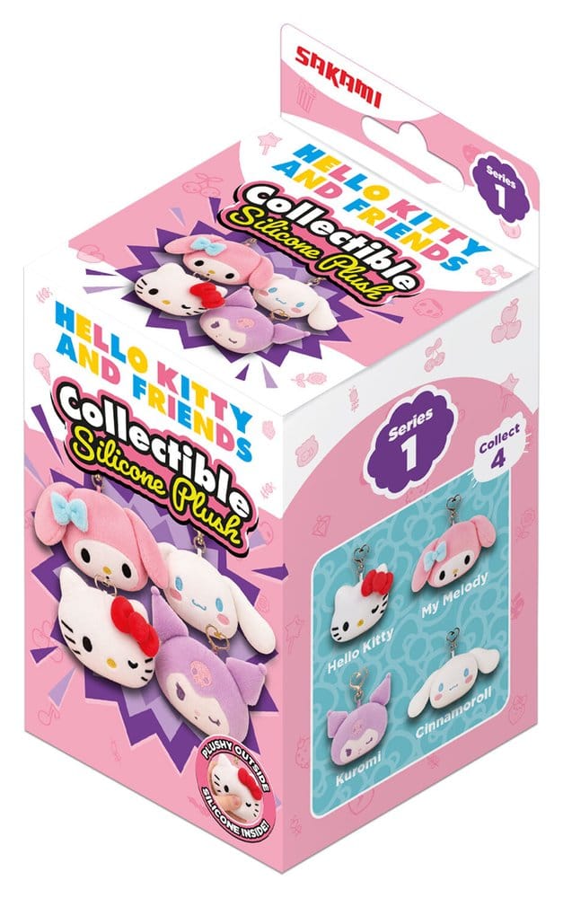 Sanrio Silicone Plush Figures Blind Box Display (8)