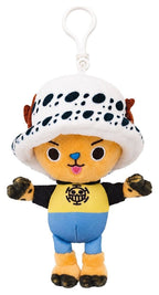 One Piece Plush Keychain Blind Box 11 cm Display (6)