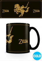The Legend of Zelda Heat Change Mug (Map Silhouette) 315 ml