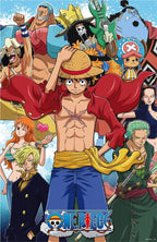 One Piece 3D Poster Group Fishman Island 38 x 58 cm