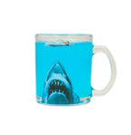 Jaws Glass Mug Poster