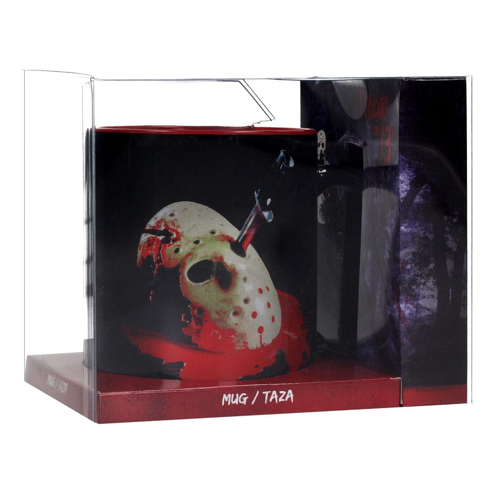 Friday the 13th Gift Set Mug & Keyring Jason's Mask
