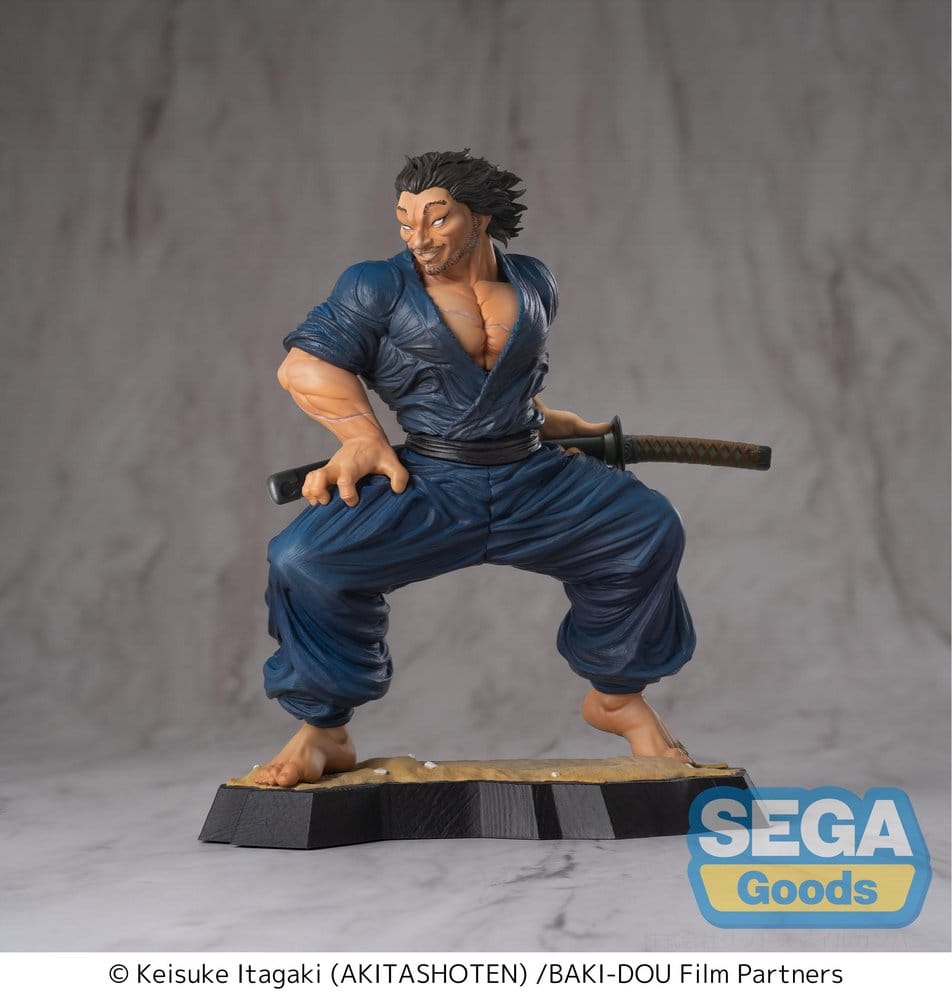 Baki-Dou Luminasta PVC Figure Musashi Miyamoto 17 cm