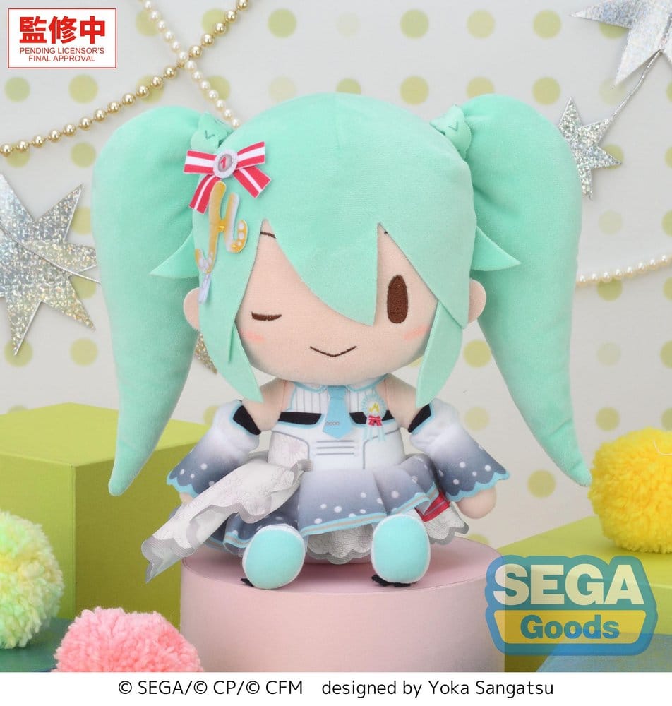 Hatsune Miku: Colorful Stage! fuwa petit Plush Figure Stage SEKAI Hatsune Miku Brand New World 22 cm