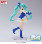 Character Vocal Series 01: Hatsune Miku High Premium PVC Figure Hatsune Miku Sapphire Christmas Ver. 21 cm
