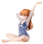 Rebuild of Evangelion Yumemirize PVC Figure Asuka Shikinami Langley School Swimsuit Ver. 16 cm