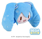 Snow Miku Fuwa Petit Plush Figure Face Mascot