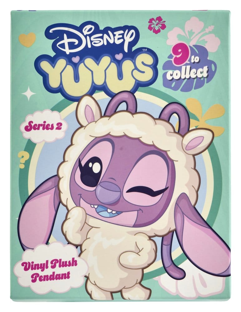 Disney YuYus Plush Key rings Wave 2 Stitch & Angel 13 cm Blindbox Display (8)