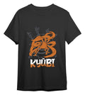 Naruto T-Shirt Kyubi Black Size S