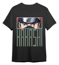 Naruto T-Shirt Kakashi Eyes Black Size M