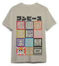 One Piece T-Shirt Straw Hat Crew Sand Size M